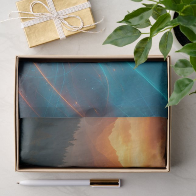 Seda Nascer de queimar o Papel de Tecido Gótico da Brux (Presente)