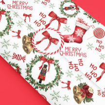 O Noz-Cacker de Natal armazena papel de tecidos ve