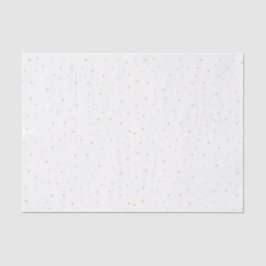 Seda O ouro pontilha o lenço de papel