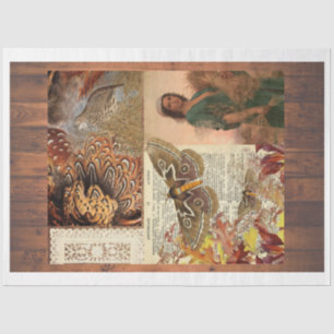 Seda O Papel Tecido De Recolha De Trigo