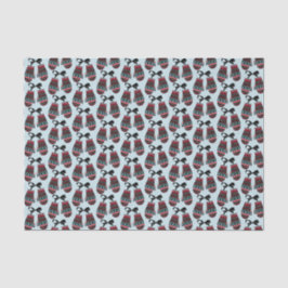 Seda O Quente-Moreno Feriado Desperta Papel Tecido de N