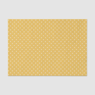 Seda O suíço amarelo pontilha o lenço de papel de