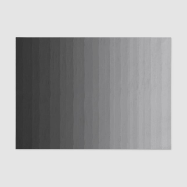 Seda O vertical preto desvanece-se lenço de papel (Frente )