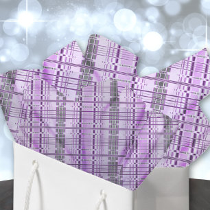 Seda Padrão de Lavanda moderno listra papel de tecido