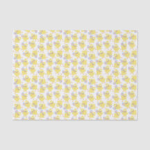 Padrão de Pintinho Amarelo-Cute | Papel para tecid