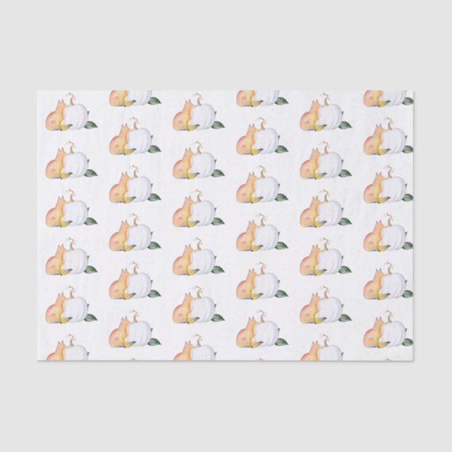 Seda Padrões de Cores Aquáticas de Papel Tecido (Frente )