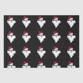 Seda Papais noeis com papel de tecido fantasma