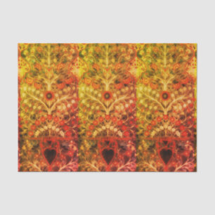 Seda Papel antigo em matéria de design têxtil na Índ