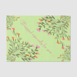 Seda Papel bonito em árvore de coração da Flor