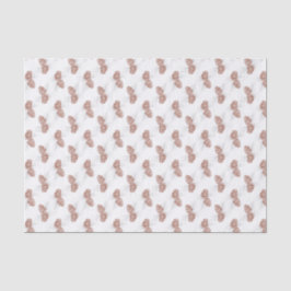 Seda Papel branco de cinza marrom dos Pinecones de inve