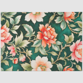 Seda Papel Colorido de Tecido de Arte do Tecido Vintage