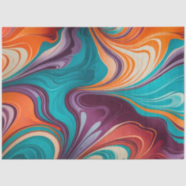 Seda Papel Colorido e Tecido de Arte