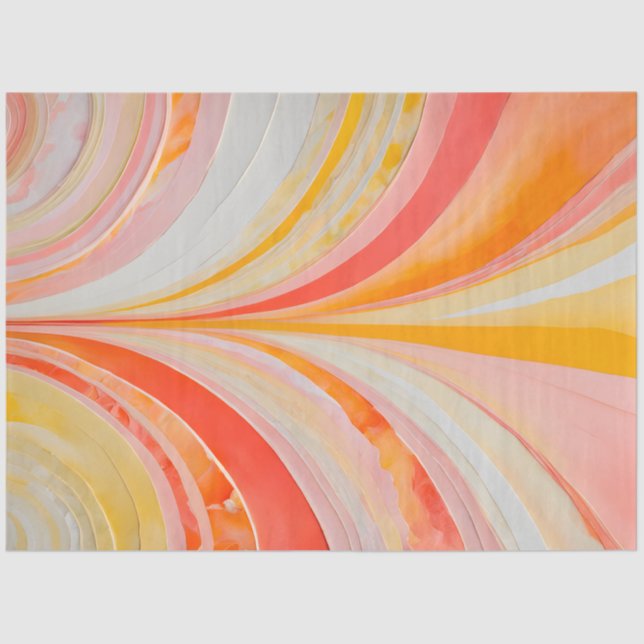 Seda Papel Colorido Papel Coletor Tecido de Arte (Frente )