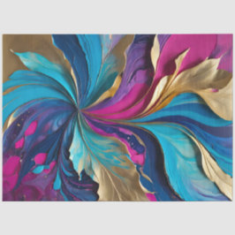 Seda Papel Colorido Papel Coletor Tecido de Arte