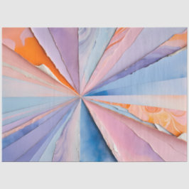 Seda Papel Colorido Papel Coletor Tecido de Arte