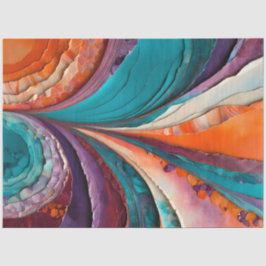 Seda Papel Colorido Papel Coletor Tecido de Arte