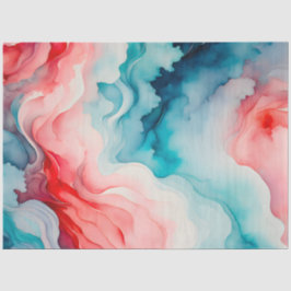 Seda Papel Colorido para Tecidos de Arte Fumada