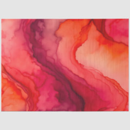 Seda Papel Colorido para Tecidos de Arte Fumada