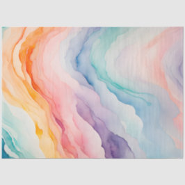 Seda Papel Colorido para Tecidos de Arte Fumada