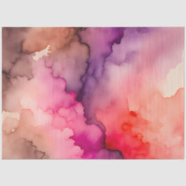 Seda Papel Colorido para Tecidos de Arte Fumada