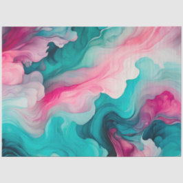 Seda Papel Colorido para Tecidos de Arte Fumada