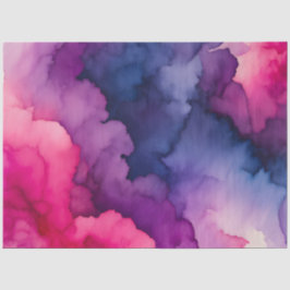 Seda Papel Colorido para Tecidos de Arte Fumada