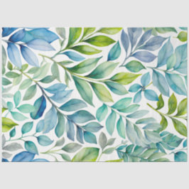 Seda Papel Colorido Tecido de Arte Botânica