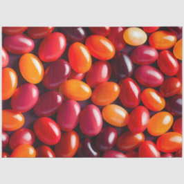 Seda Papel Colorido Tecido de Arte do Bean