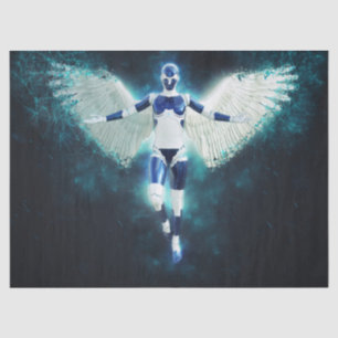 Seda papel de anjo robô