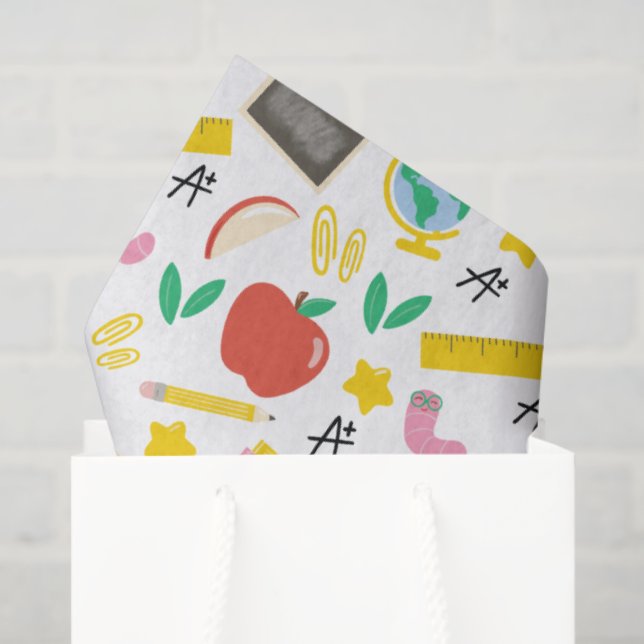 Seda Papel de Apreciação do Professor Sala de Aula (Sacola de presentes)