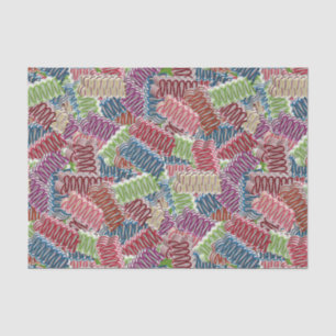 Seda PAPEL DE ARMADURA DE Candy-TISSUE