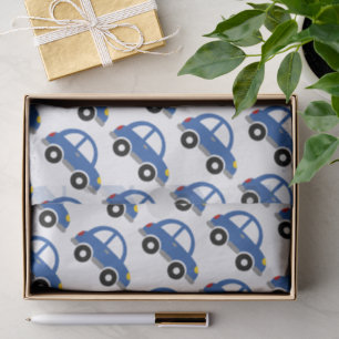 Seda Papel de brinde de criança de brinquedo azul