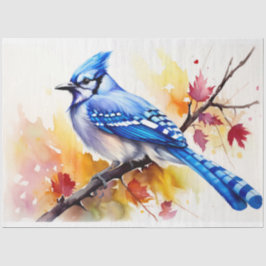 Seda Papel de Decoupage Azul Jay 1