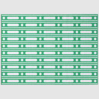Seda Papel de Decoupage com Bordas de Pontos Verdes Bri