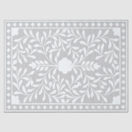 Seda Papel de Decoupage com Incisão de Osso Tradicional