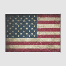 Seda Papel de Decoupage de Bandeira Americana Incomodad