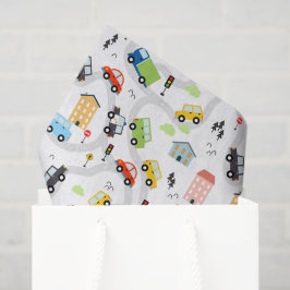 Seda Papel de Decoupage de Carros e Caminhões, Transpor
