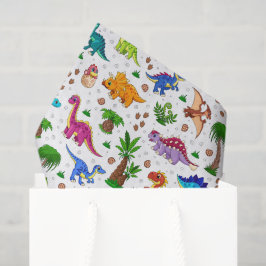 Seda Papel de Decoupage de Dinossauro, Lenço de Anivers