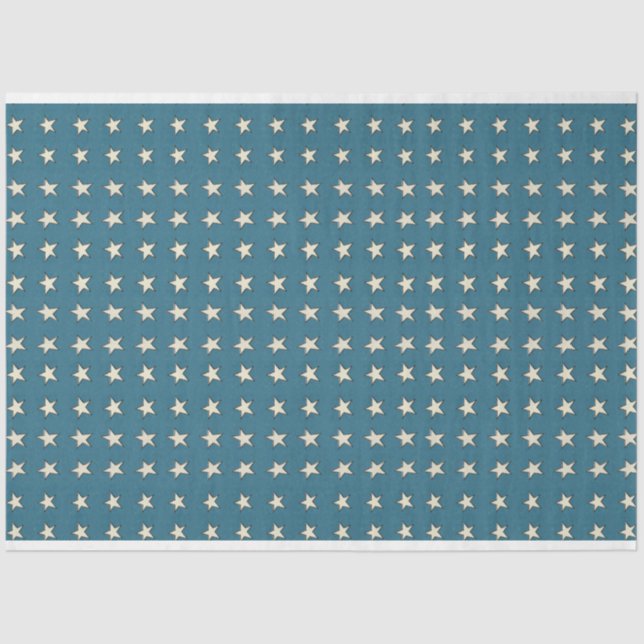 Seda Papel de Decoupage de Mobiliário Patriótico (Frente )