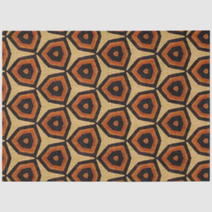 Seda Papel de Decoupage de Têxteis Africano