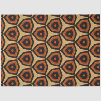 Seda Papel de Decoupage de Têxteis Africano
