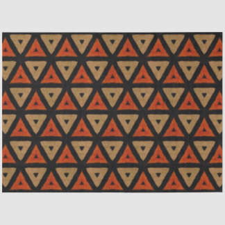 Seda Papel de Decoupage de Têxteis Africano