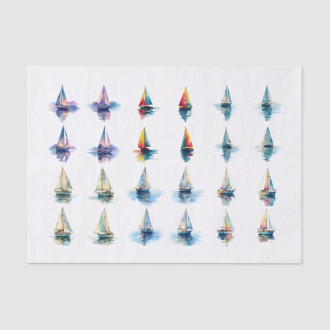 Seda Papel de Decoupage do Assorte de Celebração (Frente )