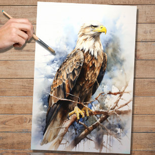 Seda Papel de Decoupage do Eagle 3