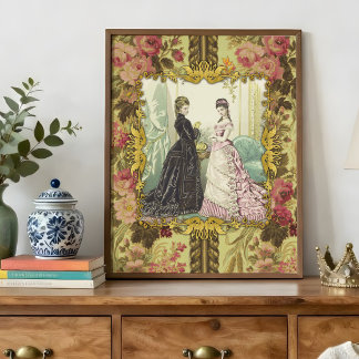 Seda Papel de Decoupage Floral Francês Romântico Moda