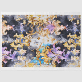 Seda Papel de Decoupage Gótico Shabby Glam G