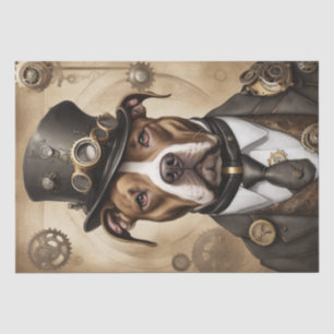 Seda Papel de Decoupage Steampunk Pitbull