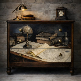 Seda Papel de Decoupage Tissue para Artes em Biblioteca
