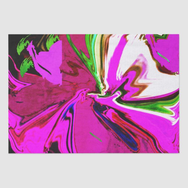 Seda Papel de design de papel roxo Papel de tecido (Frente )