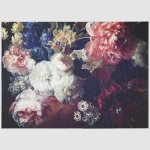 Seda Papel de Discussão Floral de Folha de Arte Fina